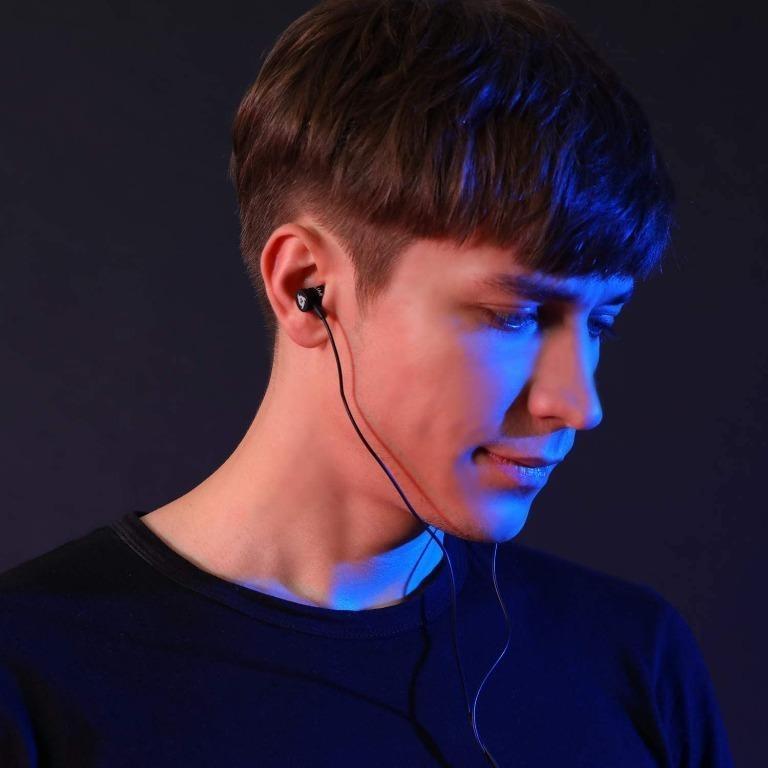 KLIM Fusion Earbuds With Mic Audio Long Lasting Wired Ear Buds Innovative In Ear With Memory Foam Earphones With Microphone 3.5Mm Jack Audio Earphones on Carousell