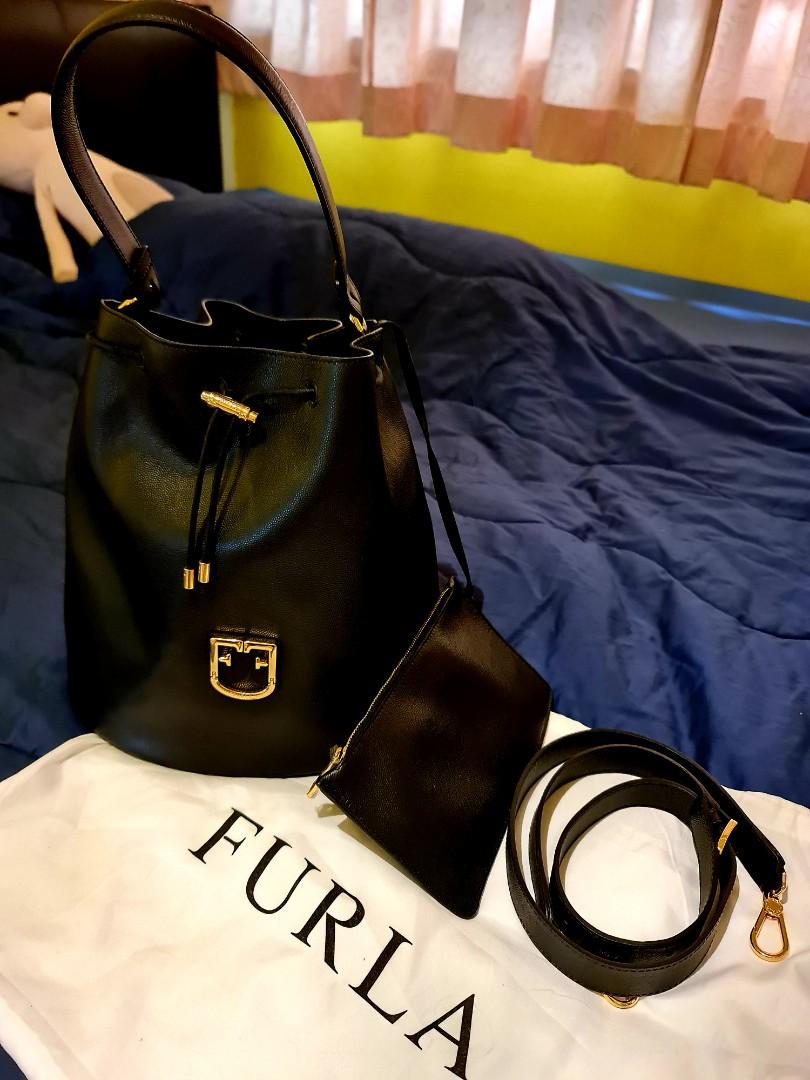 Furla bucket shop bag sale
