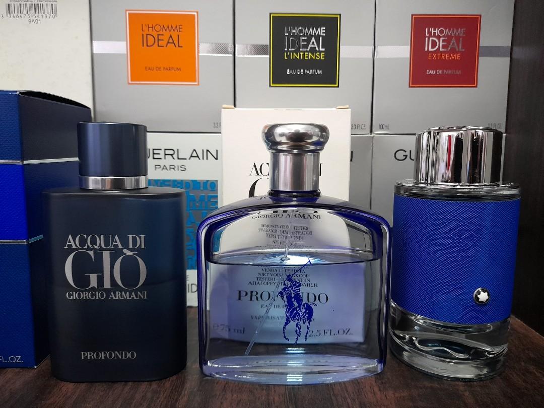 Aquatic Marine Scents Acqua Di Gio Profondo EDP Ralph Lauren Polo