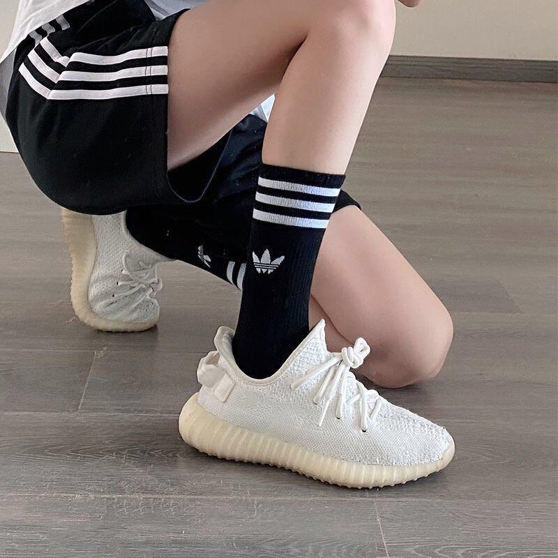 Adidas socks with discount nike shoes