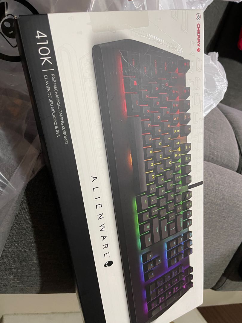 ALIENWARE RGB MECHANICAL GAMING KEYBOARD AW410K, Computers & Tech