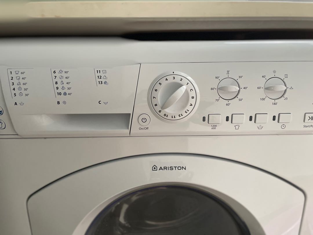 Ariston washer dryer 7/5kg, TV & Home Appliances, Washing Machines and