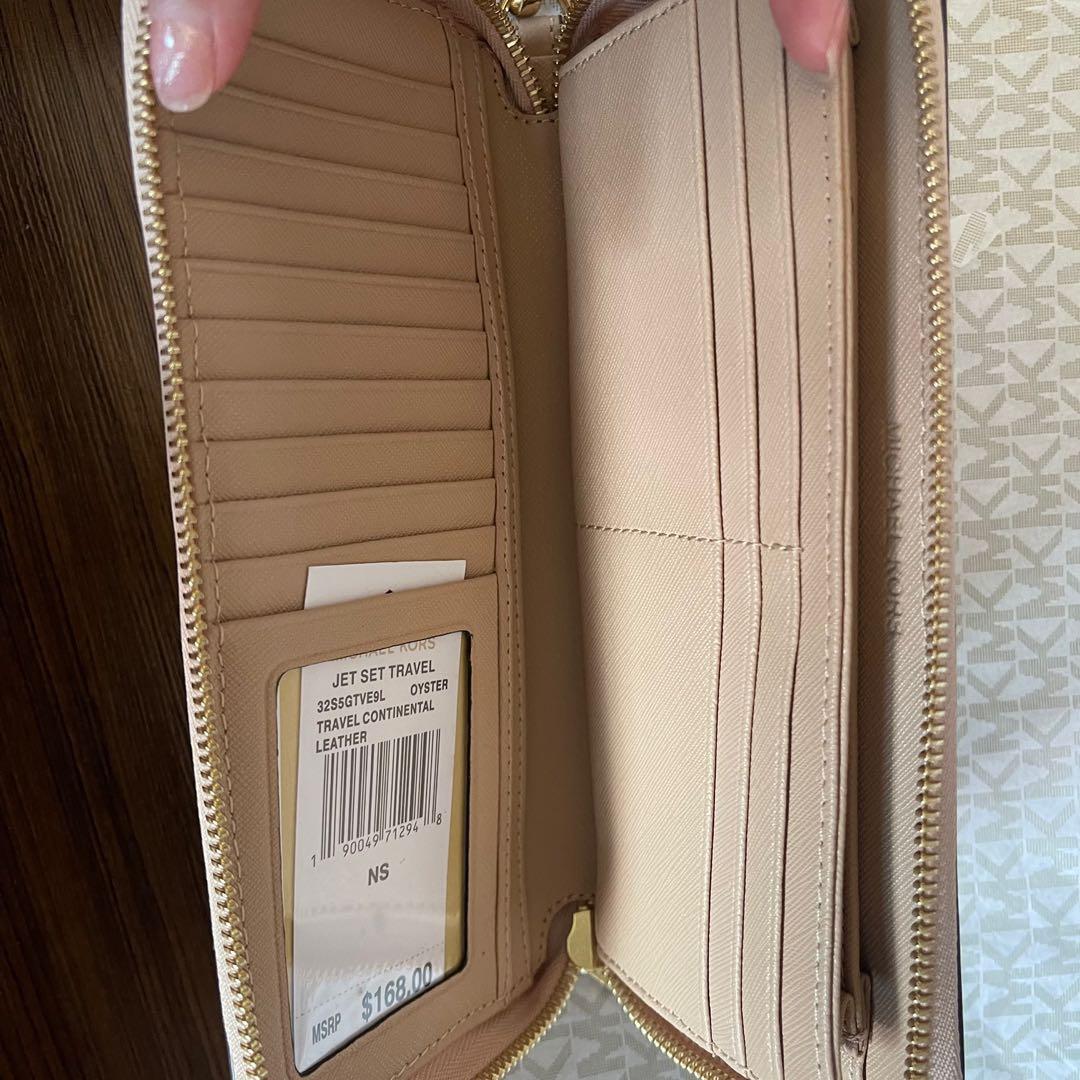 Michael kors top wallet oyster