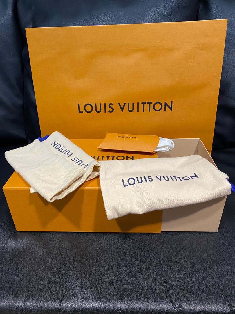 Authentic/Original Louis Vuitton Shoe Box and Laze Inclusion, Luxury ...