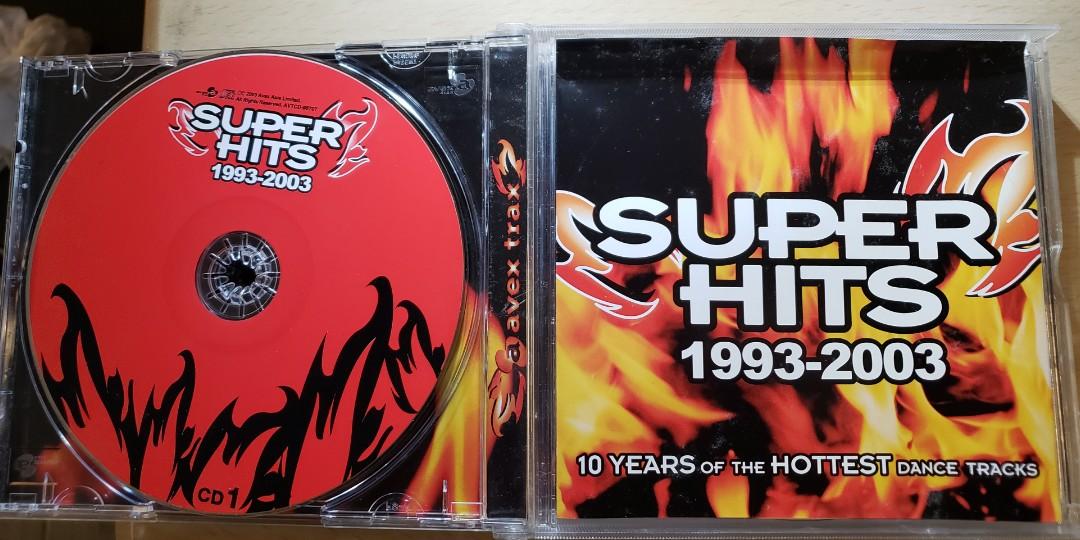 avex trax SUPER HITS 1993-2003 2CD 9000款碟電影演唱會聽歌 CD VCD