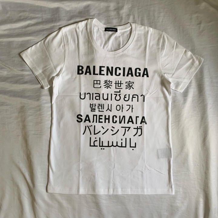 Chi tiết 52 balenciaga multi language shirt không thể bỏ qua  trieuson5
