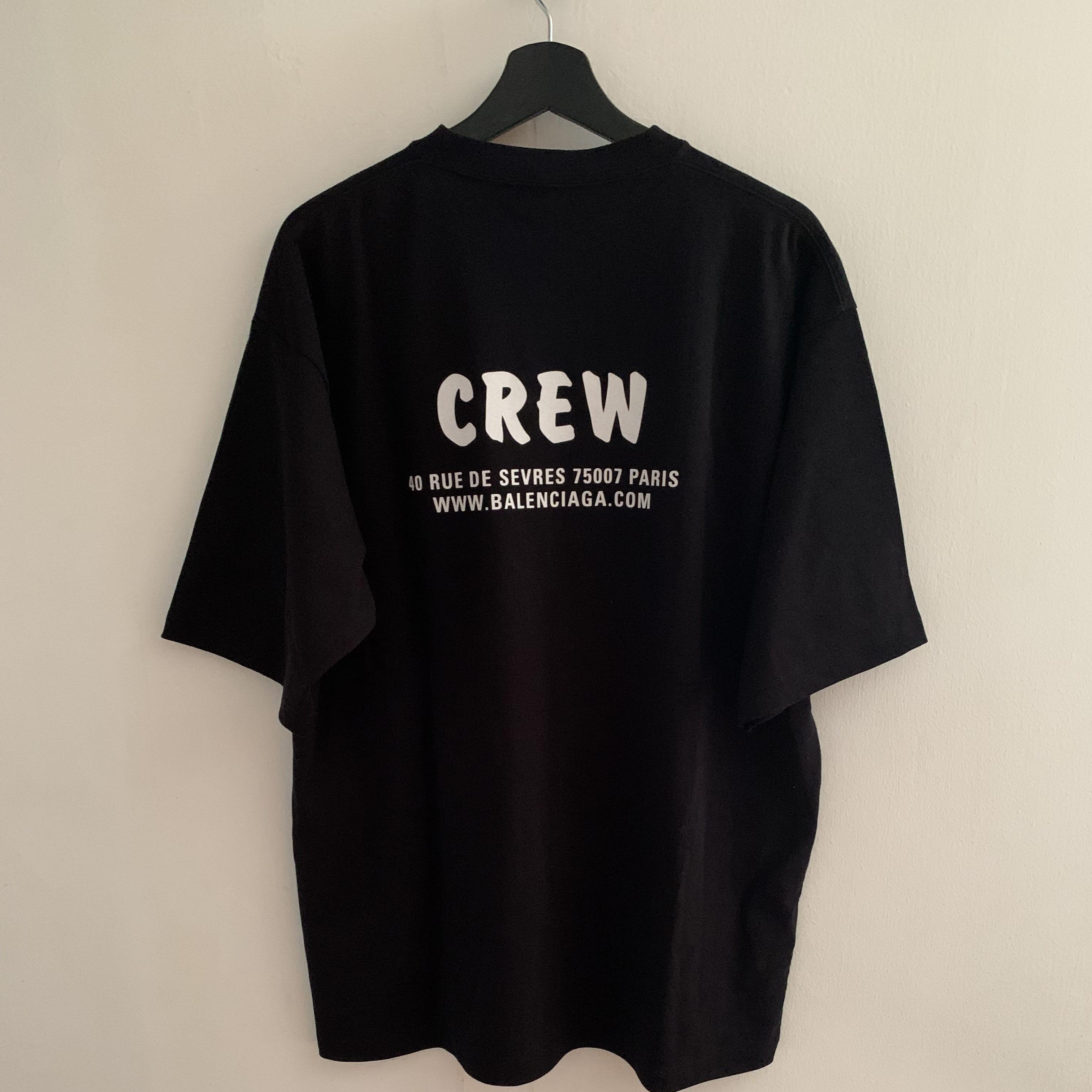 balenciaga crew tee
