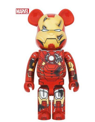 100 安い Iron Be Rbrick Man 400 Ver Damage Vii Mark キューブリック ベアブリック Skogselskapet No