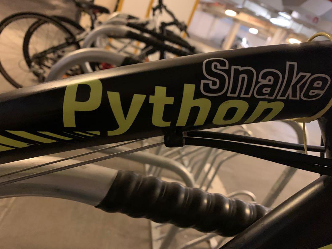 Python Bicycles Begasso Python series / Black Mamba (hybrid bike), Sports Equipment ...