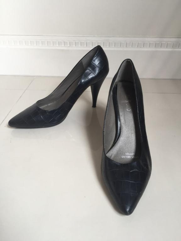 Black Heels itti otto US Size 6 Women Woman Lady Ladies Girls Female Women s Fashion Footwear Heels on Carousell
