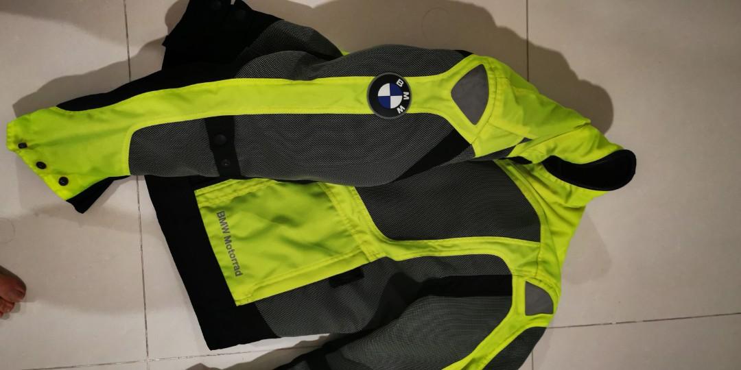 BMW Airshell high visibility riding jacket, Motorcycles, Motorcycle ...
