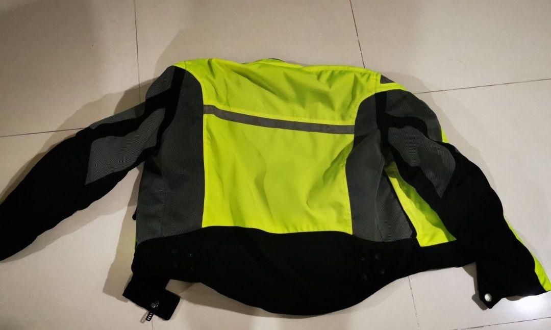 BMW Airshell high visibility riding jacket, Motorcycles, Motorcycle ...