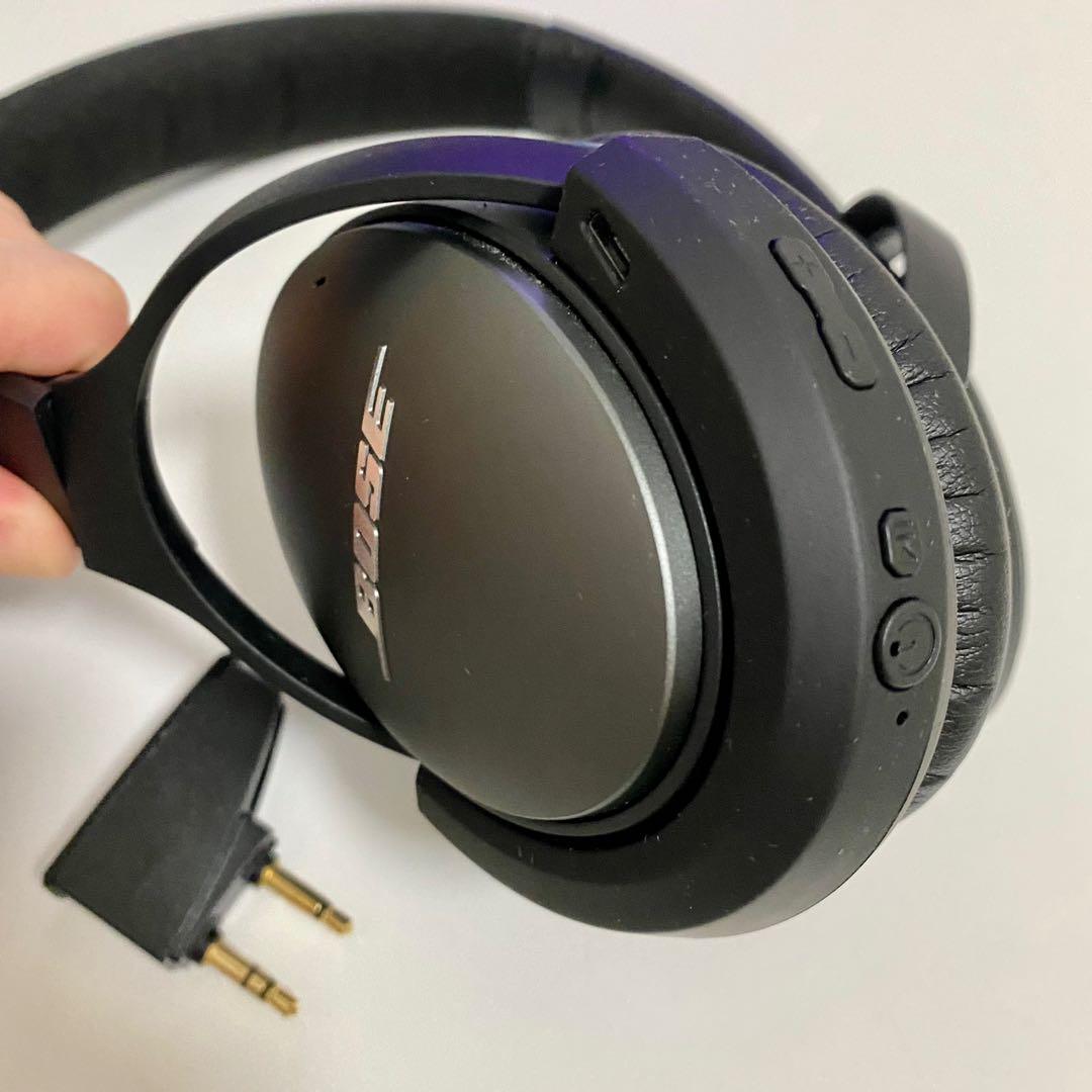 QC25 w Bluetooth Adapter Bose Noise Canceling
