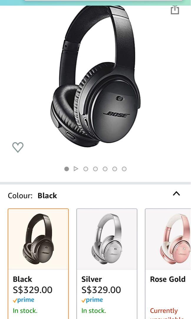 BOSE QUIETCOMFORT QC 35 II, Audio 