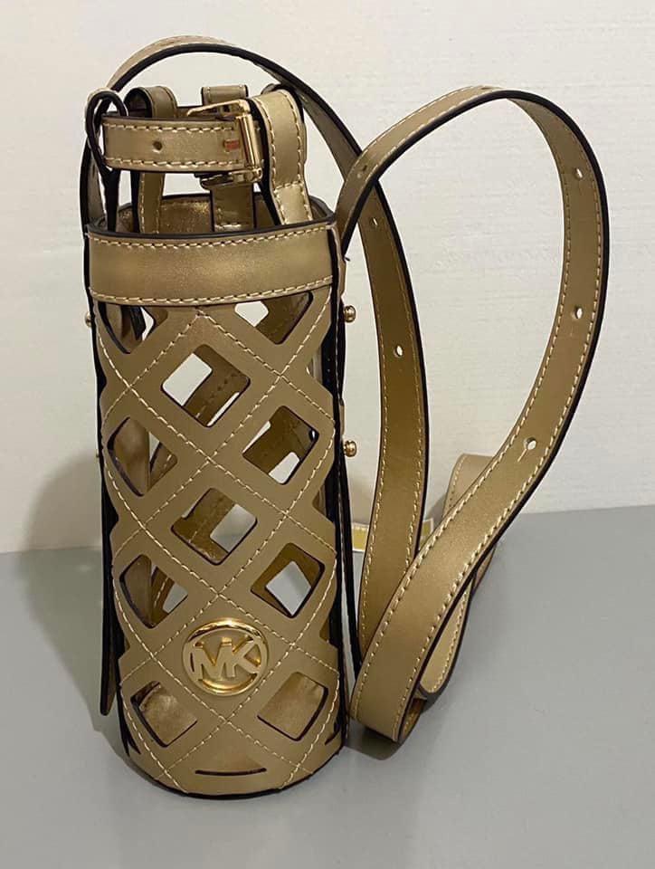Bottle holder leather Original Michael kors, Furniture & Home Living
