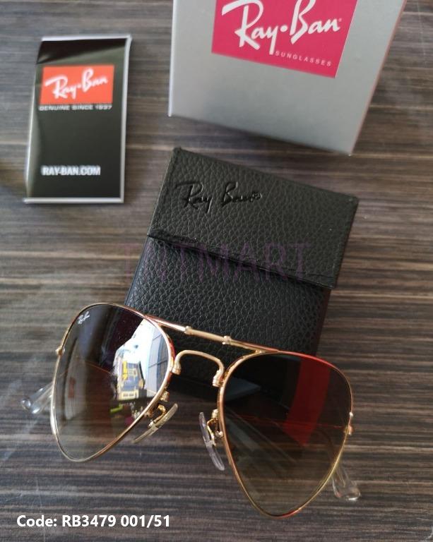 Ray ban round sales folding rb3517