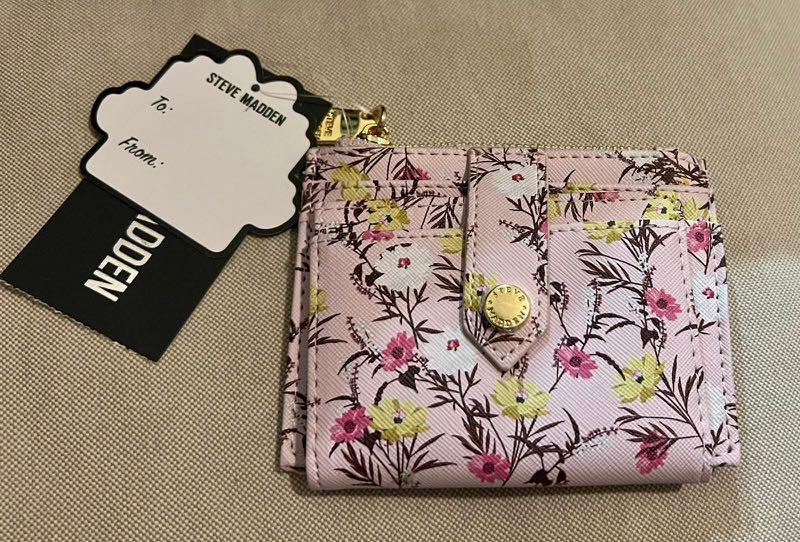 Steve madden light pink online wallet