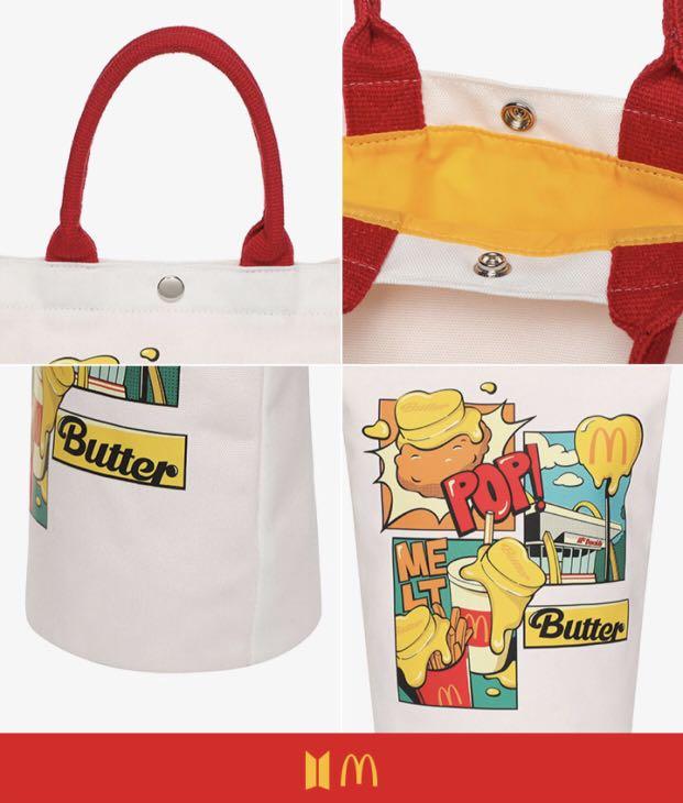 BTS x McDonalds Melting Collection Tote Bag for Sale by moonfairs