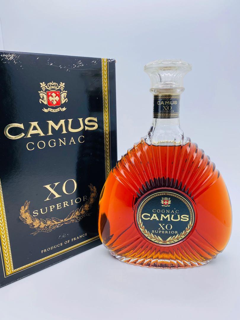 Camus xo superior cognac 1000ml 金花XO扁樽, 嘢食& 嘢飲, 酒精飲料