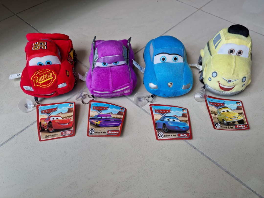 Disney cars soft hot sale toy