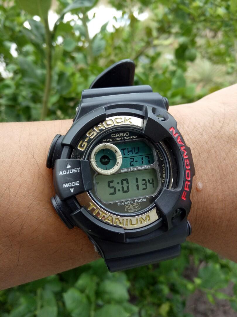 CASIO G-SHOCK DW-9900 フロッグマン ブルースケルトン - 時計