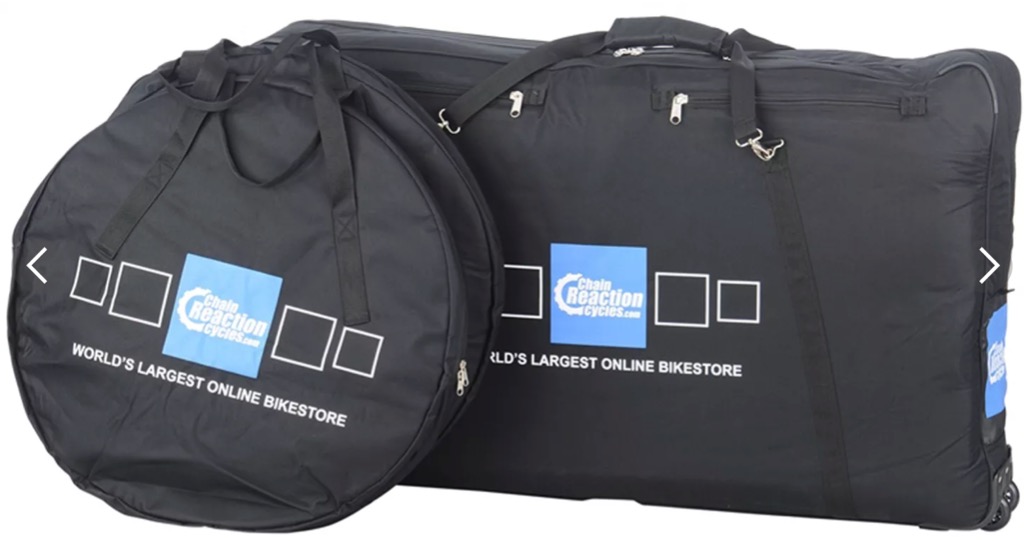 Chain Reaction Cycles Bike Travel Bag with Wheel Bags, 運動產品, 單車及配件, 單車
