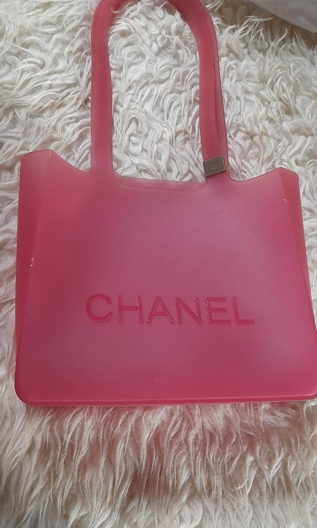Chanel Jelly Tote Bag Barang Mewah Tas Dompet di Carousell