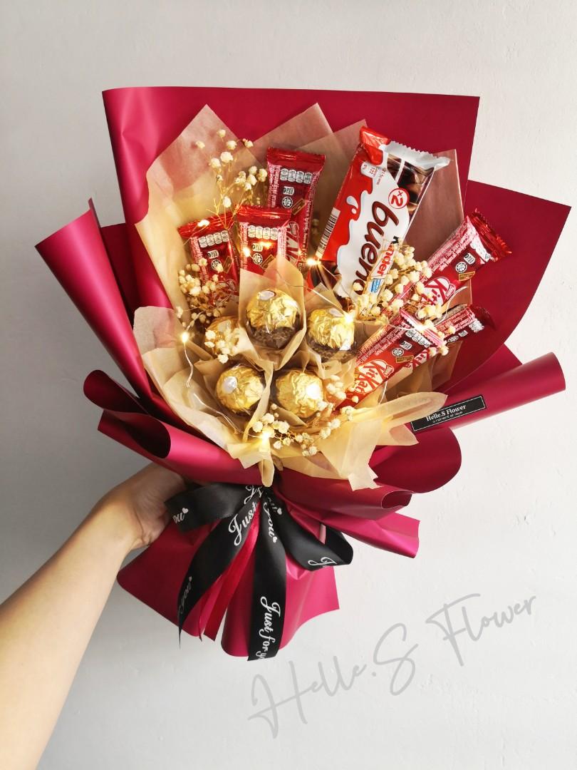 Valentines top chocolate bouquets