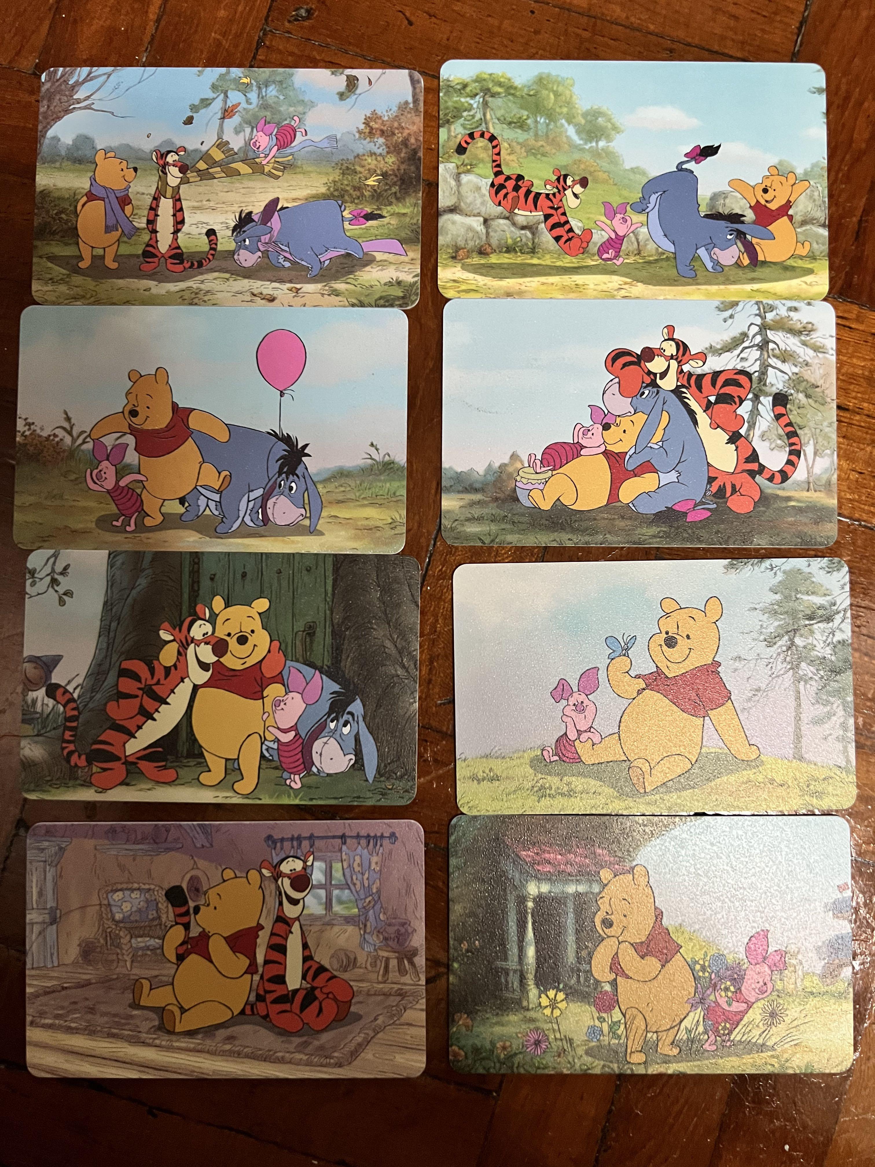 CPCM Winnie the Pooh card set, Hobbies & Toys, Toys & Games on Carousell