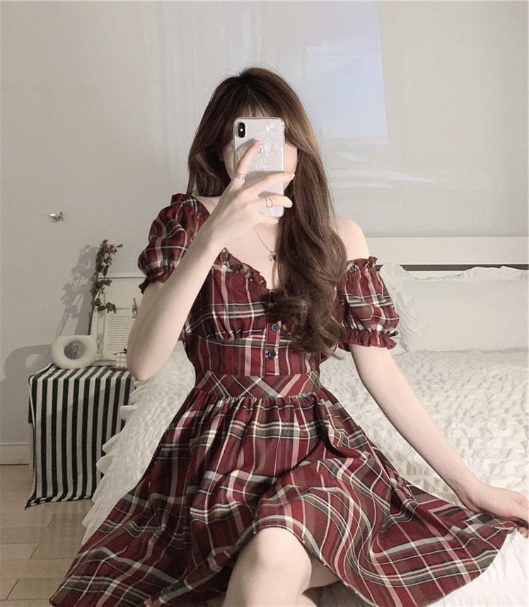Cute flannel dress sales
