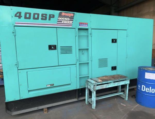 Denyo 400 kVA Generator units (Category: Industrial Equipment) located in Manila. Submitted by santiago0721 (Listing ID 1144273372, Image 2). Description: Good condition units Perform test with load bank PMS New batteries Repainting as per request.