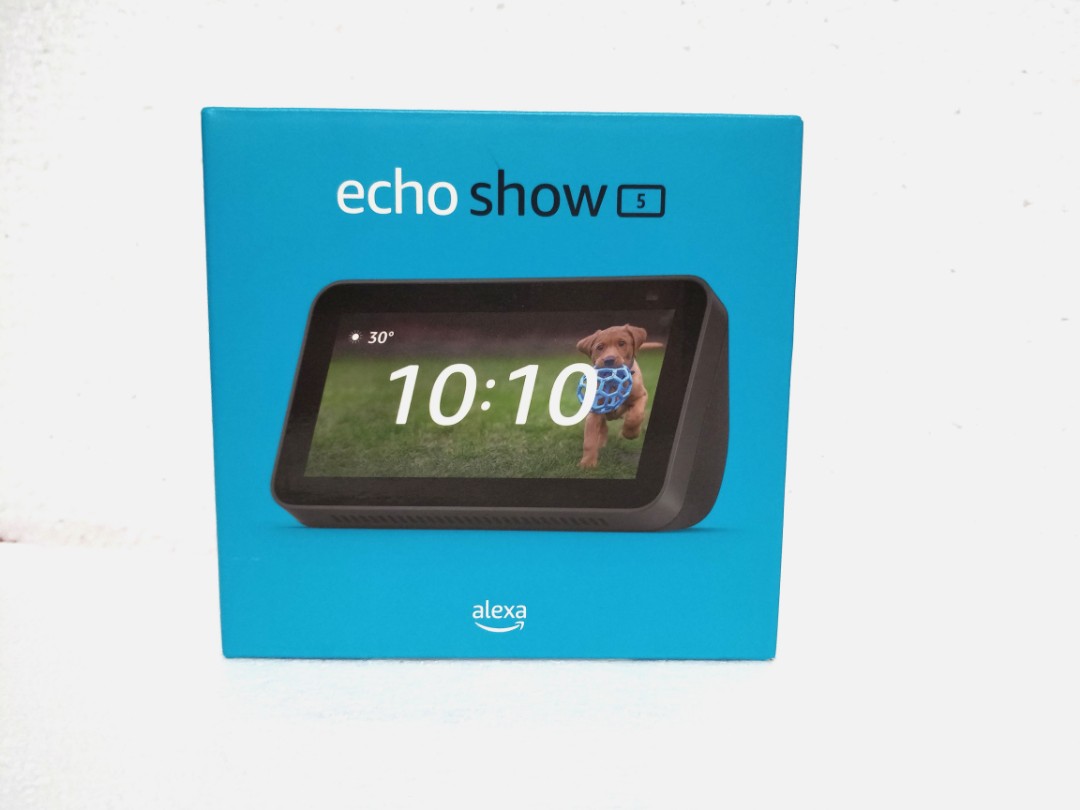 Echo Show 5 2nd Gen, Furniture & Home Living, Home Decor, Clocks on