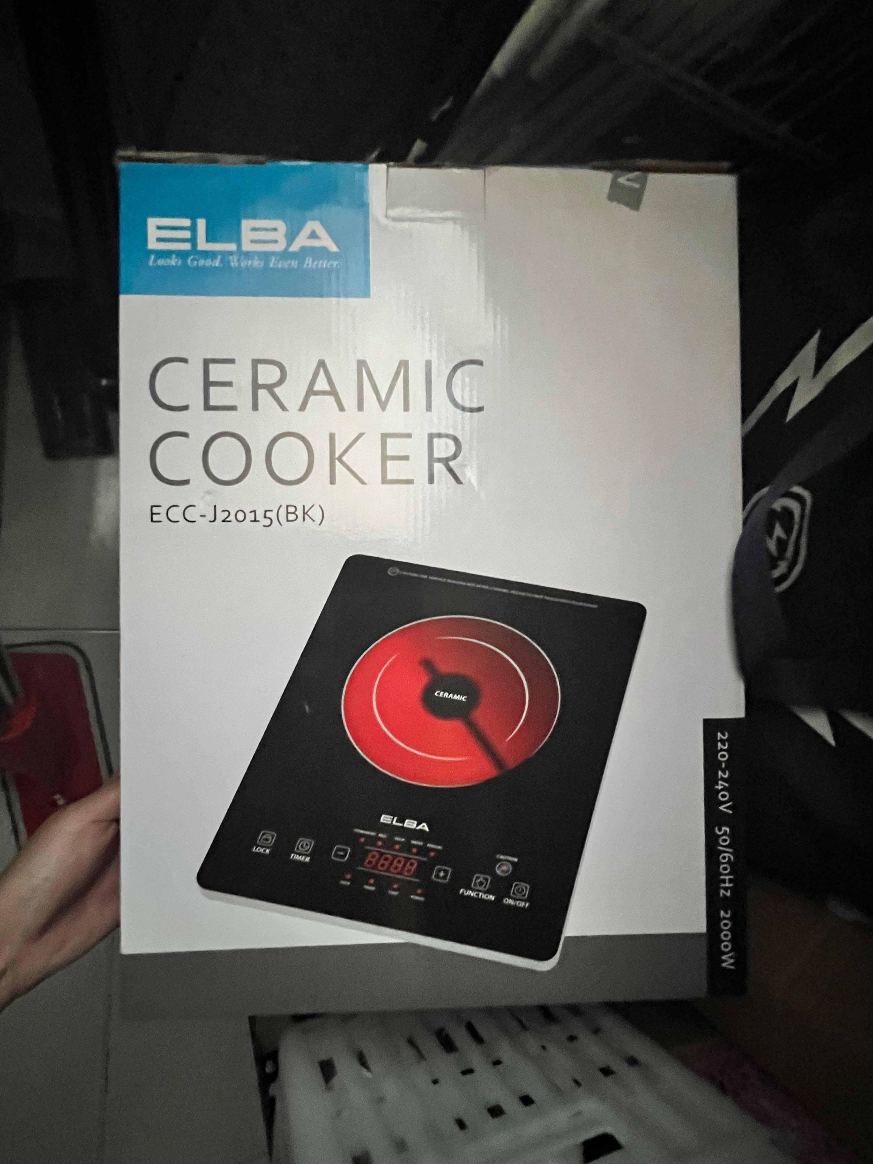 Elba ceramic outlet cooker