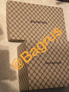 ✨Exclusive ✨ Balenciaga Gucci Paperbag/Box  OR Burberry Box set