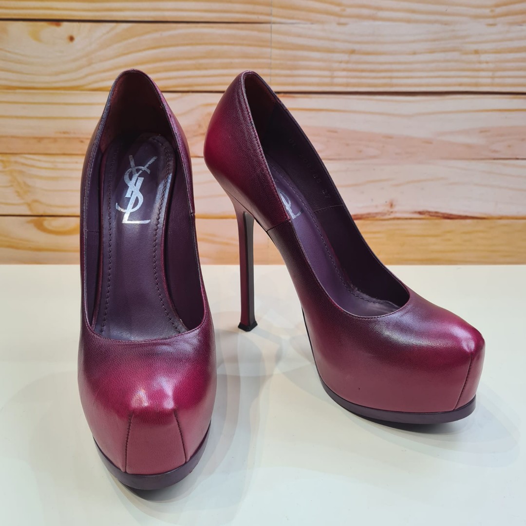 Fast Sale YSL Heels Red Cherry sz 37 