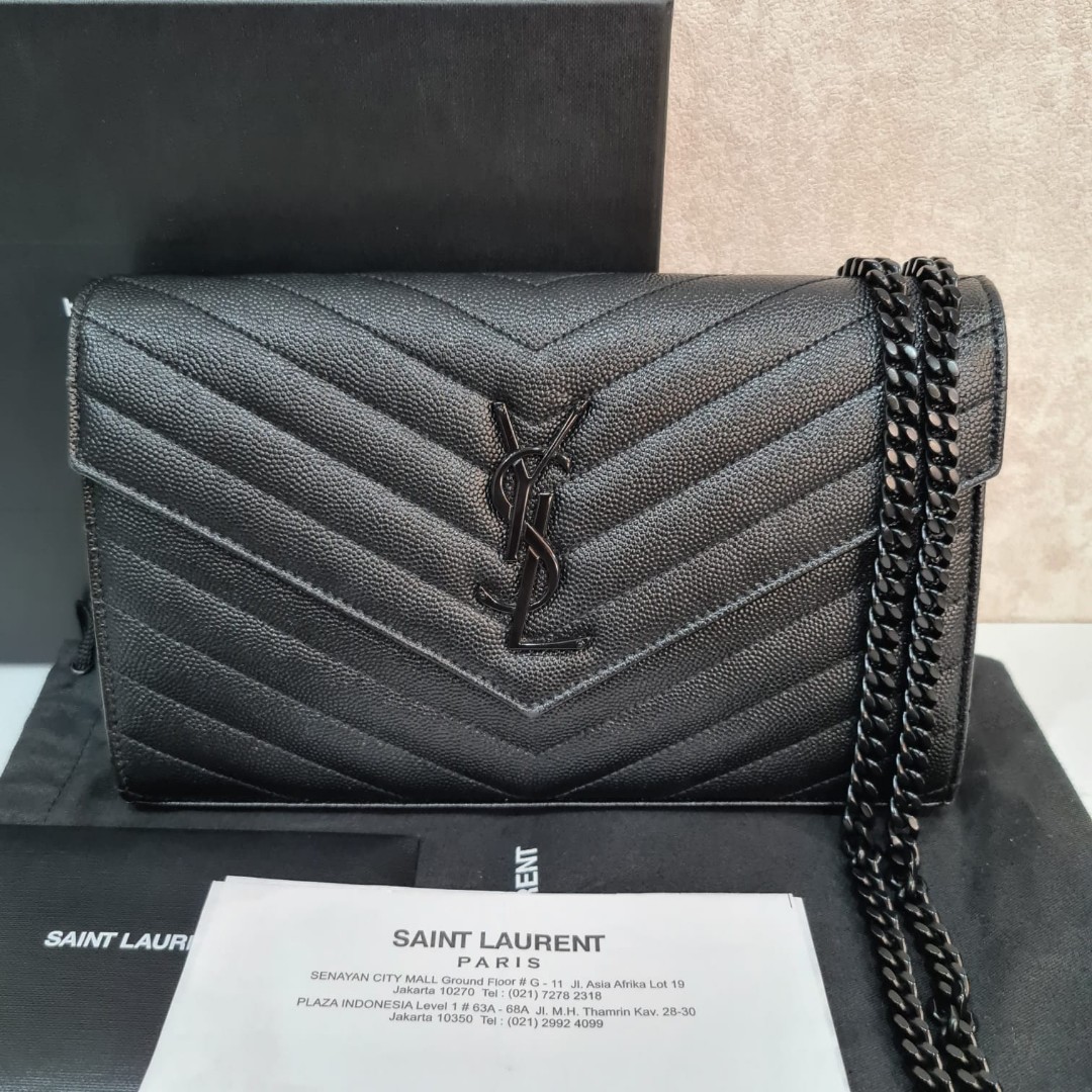 Ysl woc all black new arrivals