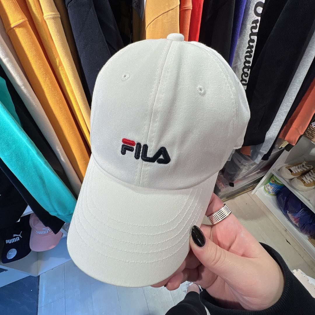 FILA Logo Cap, 女裝, 手錶及配件, 帽 