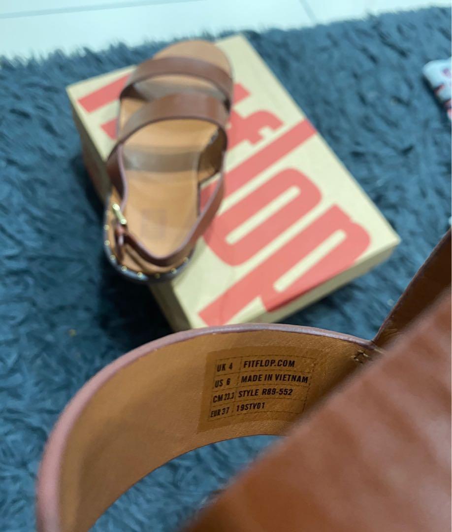 Fitflop barra 2025 cognac