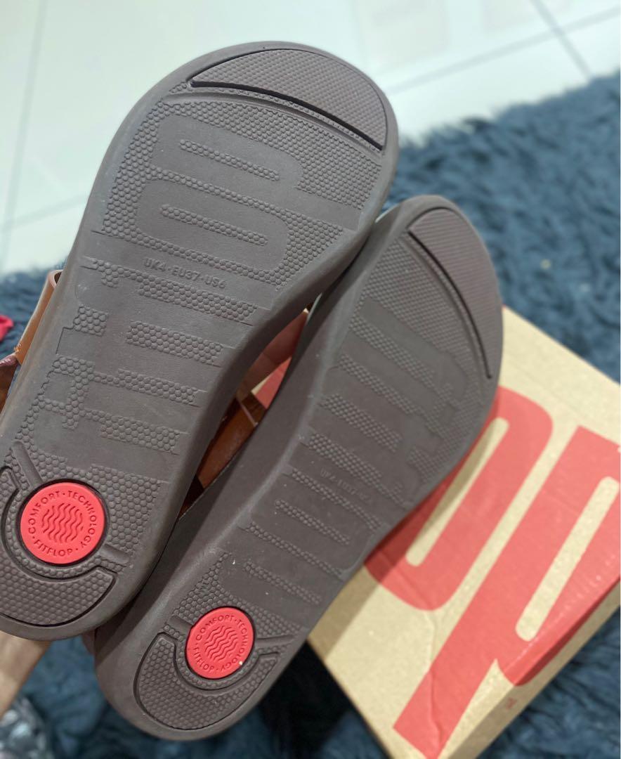 Fitflop barra cognac uk4 us6 Women s Fashion Footwear Flipflops