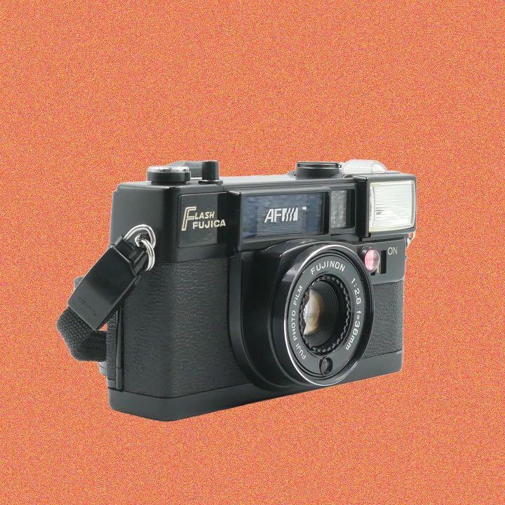 Flash Fujica AF Film Camera, Photography, Cameras on Carousell