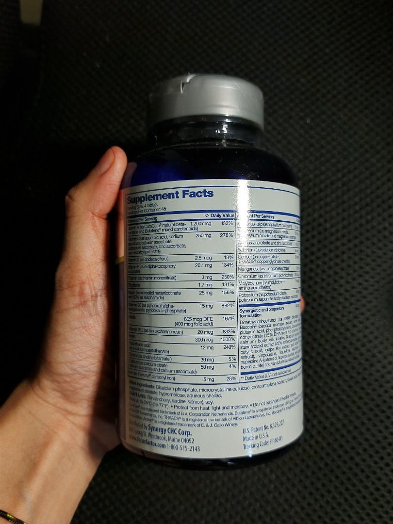 Focus factor label