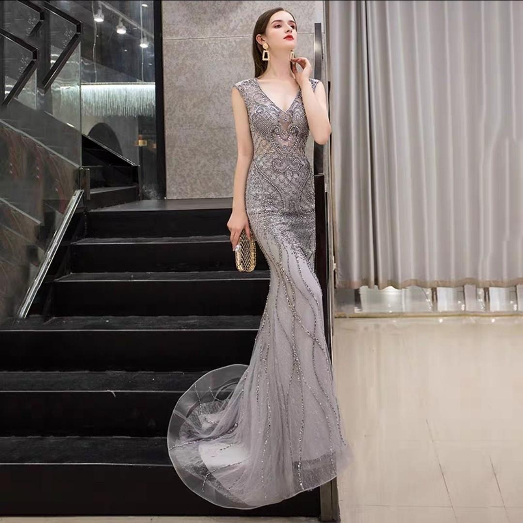 Bowith Formal Party Dresses Off Shoulder Luxury Dress for Gala Party 2023  with Slit Evening Gowns for Women Elegant Party - AliExpress