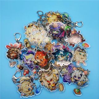 Genshin Impact Paimon Keychain, Hobbies & Toys, Memorabilia ...