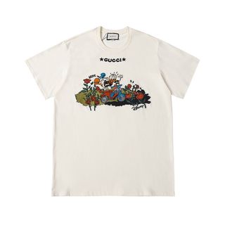 Gucci x Disney Striped Donald Duck T-shirt - Farfetch