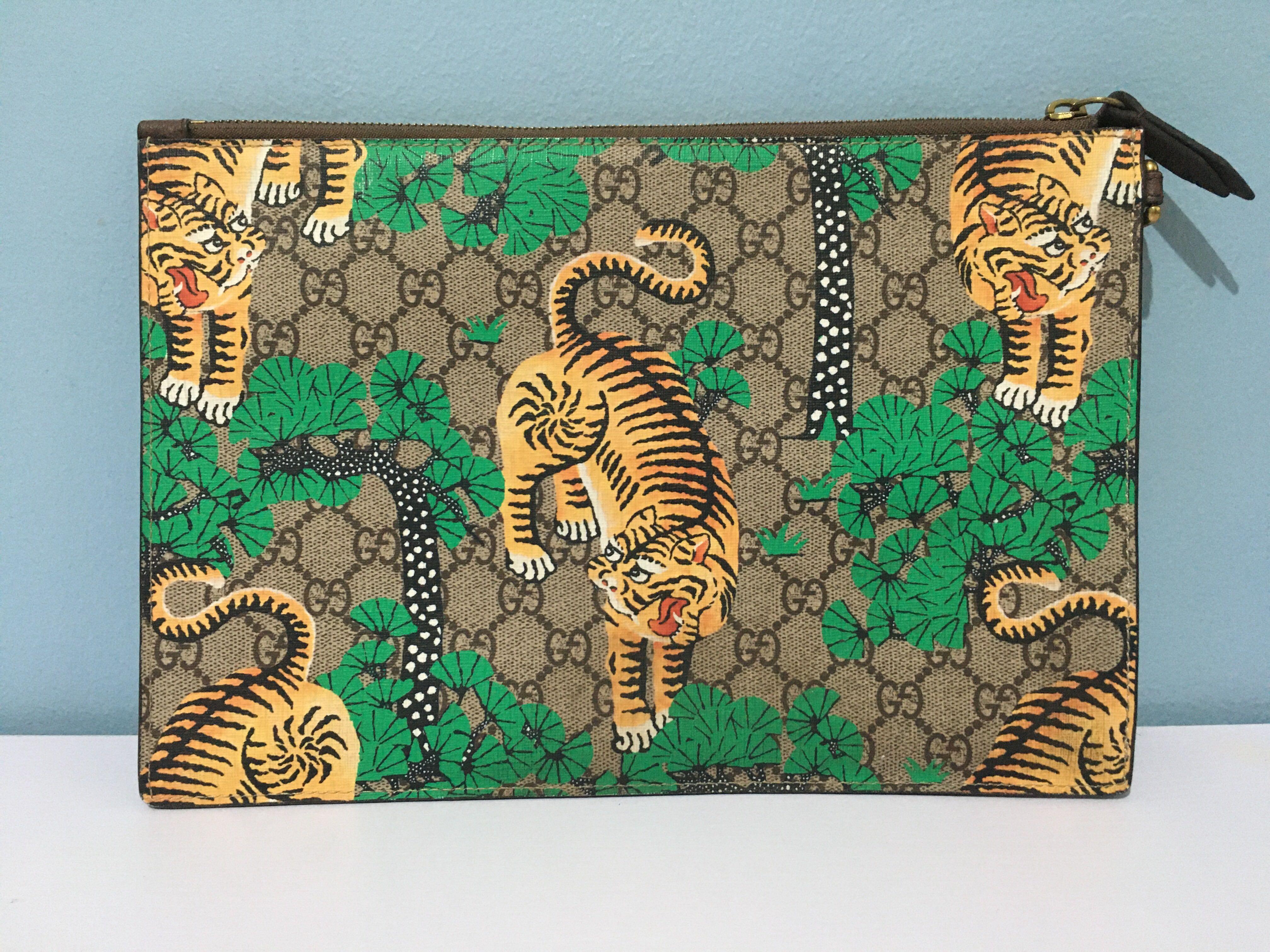 Pochette gucci tigre deals