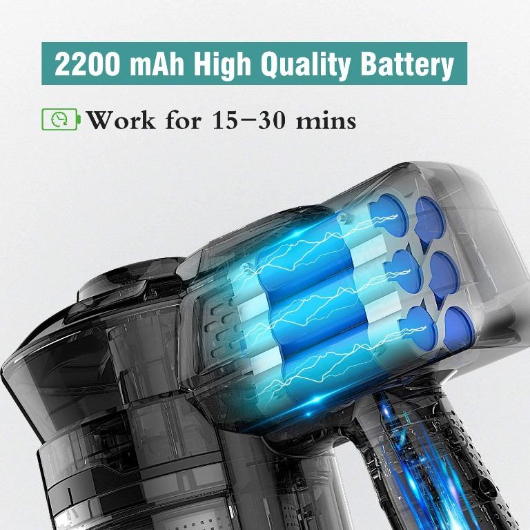 H2406 JASHEN V12S Vacuum Cleaner Cordless 180W, 2 In 1 Handheld