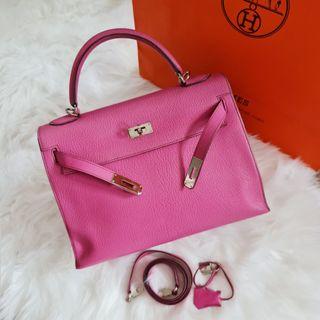 Hermes Kelly 28 Casaque Veau Epsom, Luxury, Bags & Wallets on Carousell