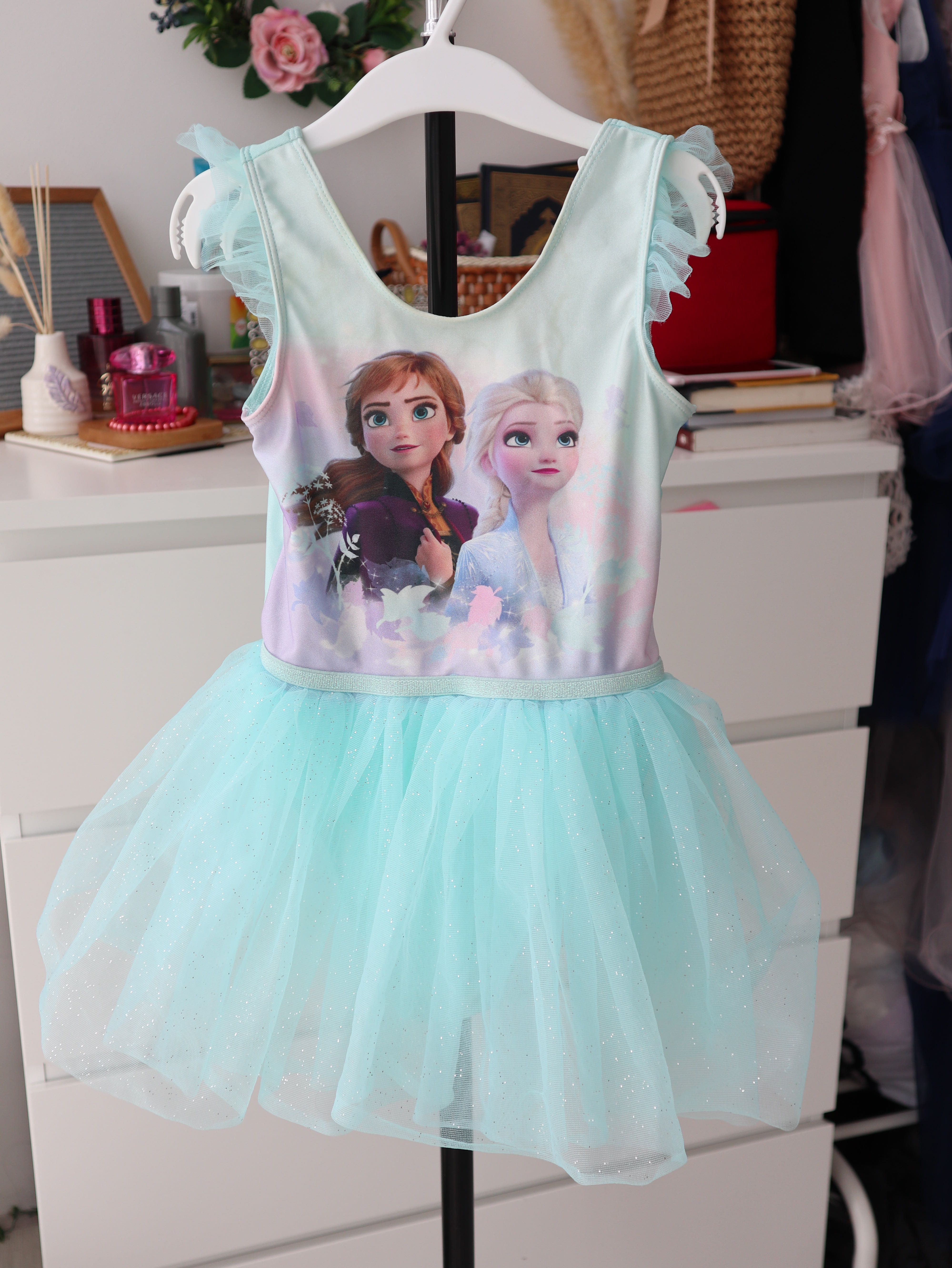 Disney frozen tutu dress 2025