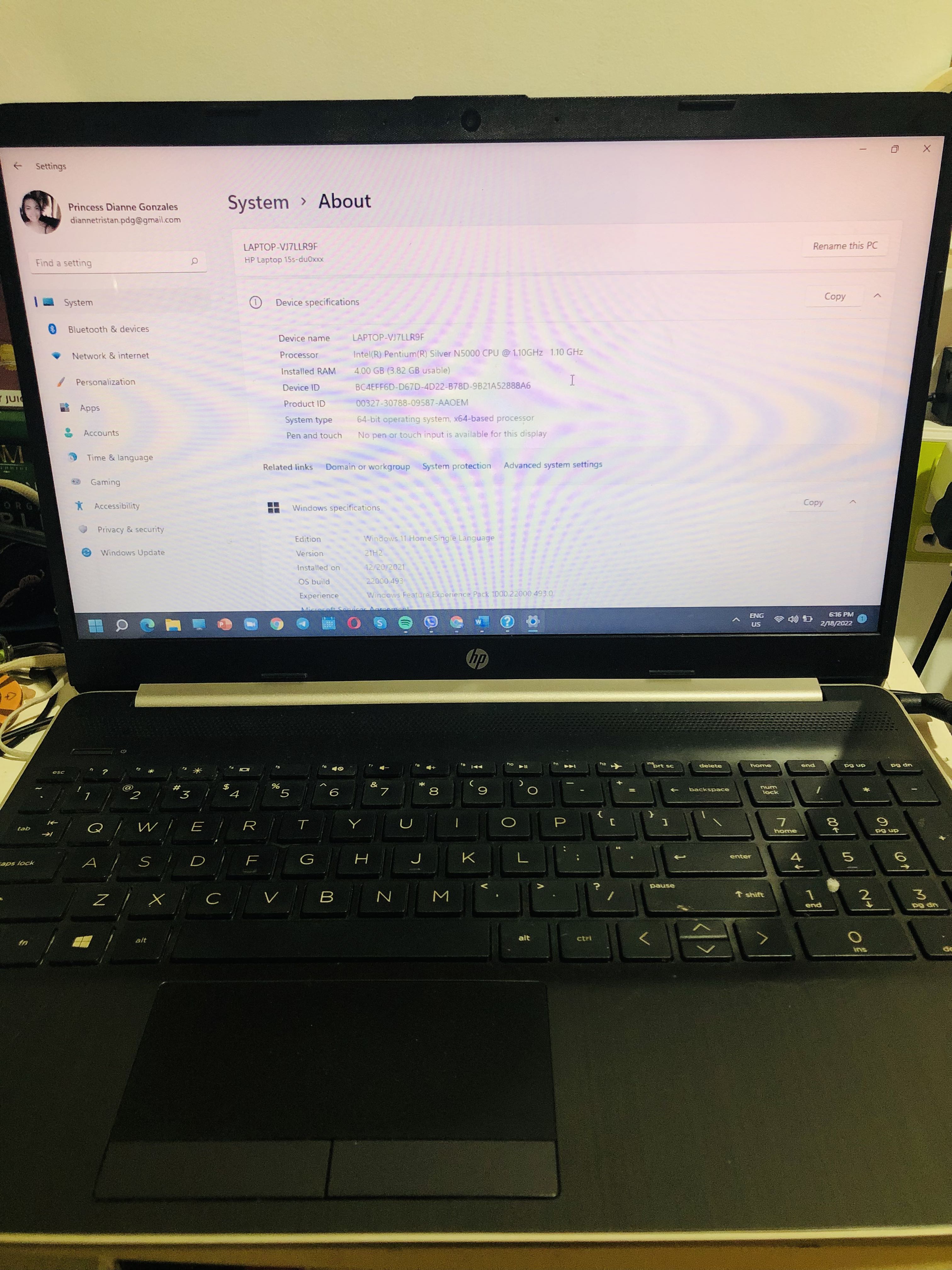 HP Laptop 15sdu0xxx, Computers & Tech, Laptops & Notebooks on Carousell