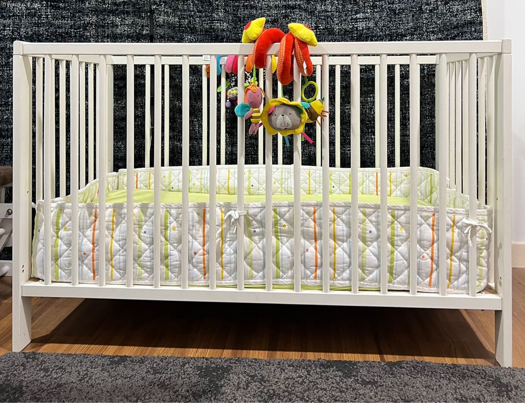 Ikea Gulliver Baby Cot and All Items, Babies & Kids, Baby Nursery